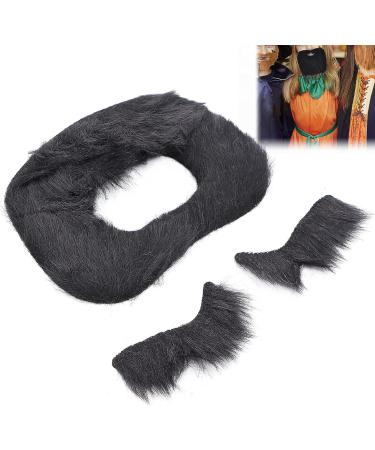Exquisite Clothing Fake Beard Self Adhesive Beard Eyebrow Stickers Party Supplies Accessories - Buy Online on SooperMarket.com