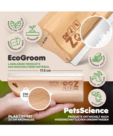 DR Zoo Horse Curry Comb Robbi - Best Coat Change Helper for Horses | Premium Wood Curry Comb for Healthy Coats - Buy Online on SooperMarket.com