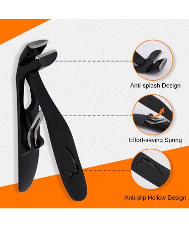 Nail Clippers for Thick Nails German Professional Toe Nail Cutter with Catcher Ultra Sharp Stainless Steel Toenail Clipper Set for Men Women Elderly Seniors Strong Heavy Duty for Thick Toenails - Buy Online on SooperMarket.com