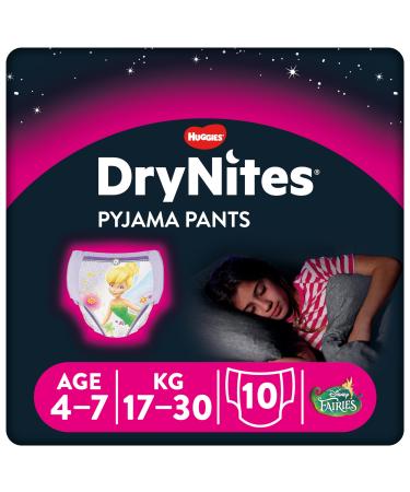 Drynites Girl 4-7 Yrs.10st.