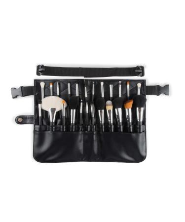 Rio Makeup Brush Tool Belt Waist Bag includes 24 Professional Make Up Brushes