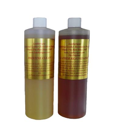Leatherique 16 oz. Leather Rejuvenator/ Prestine Clean Basic Pair
