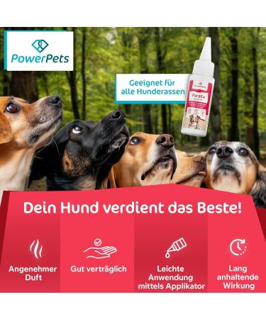 Powerpets Spot-On Tick Protection for Dogs - 100% Natural Effective Against Ticks Fleas & Parasites Includes Free Flea Comb | Seasonal Drops for Dogs - Buy Online on SooperMarket.com