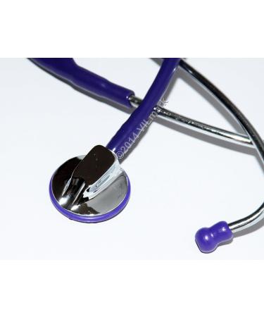 Professional One Sided Cardiology Stethoscope - Black Blue & Purple | Limited Lifetime Warranty - Buy Online on SooperMarket.com