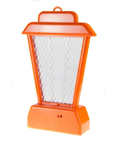 SE MP-BZR-OR 11-1/2" Orange Rechargeable UV Hanging/Standing Bug Zapper