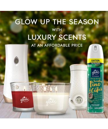 Glade Automatic Spray Refill & Holder Kit - Twinkling Pine & Cedar Air Freshener for Home & Bathroom - 6.2 Oz | International Shipping Available - Buy Online on SooperMarket.com