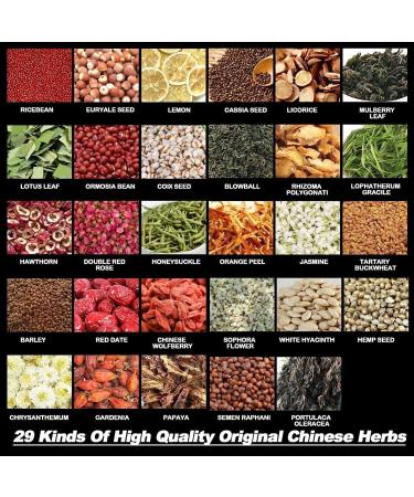29 Flavors of Ancient Formula Tea Liver Care Tea 29 Flavors of Liver Protection Tea Chinese Liver Nourishing Tea Natural Herbal Tea Nourish The Liver and Protect The Liver 5g * 20 bags (1Pcs) - Buy Online on SooperMarket.com