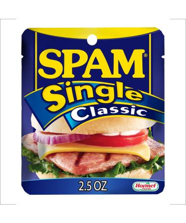 Spam Single Classic, 2.5 Ounce Pouch (Pack of 24)