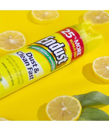 Endust Multi-Surface Lemon Zest Cleaning Spray 12.5oz (2-Pack) - Dusting and Polishing Formula - Buy Online on SooperMarket.com