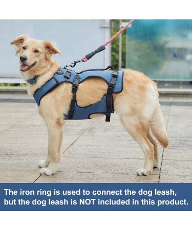COODEO Dog Lifting Harness - Adjustable Breathable Support for Rehabilitation | Ideal for Old & Disabled Pets - Blue - International Shipping - Buy Online on SooperMarket.com