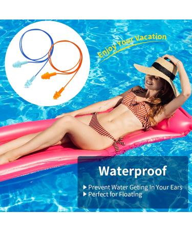 12 Pair Silicone Earplugs - Noise Suppression for Sleeping Swimming & Hearing Protection - Waterproof Earplugs for Ultimate Comfort - Buy Online on SooperMarket.com