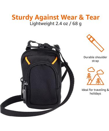 Amazon Basics Medium Point and Shoot Camera Case - Black (5 x 3 x 2 Inches) - Buy Online on SooperMarket.com