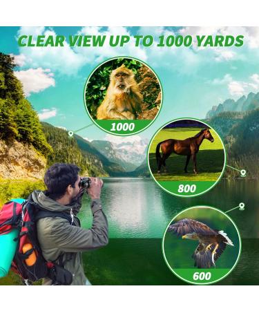 JIPNO High Powered Monocular-Telescope for Adults and Kids with Smartphone Adapter  Dust-Proof BAK4 Prism Monocular with Clear Low Light Vision for Hunting/Target Shooting/Stargazing/Camping/Traveling 12x50 - Buy Online on SooperMarket.com