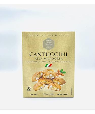Cantuccini Almond Biscotti (7.05 oz), 3 Pack - Authentic Italian Biscotti from Italy - Buy Online on SooperMarket.com