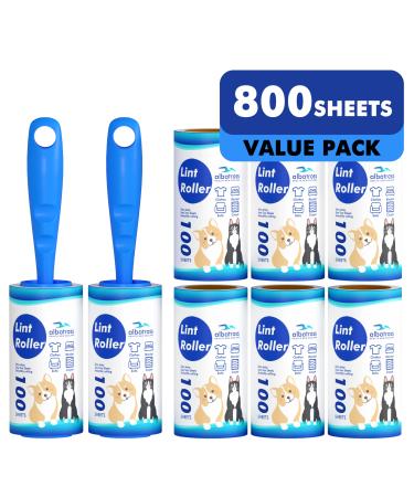 Lint Rollers 800 Sheets Lint Remover for Pet Hair, Couch, Clothes Furniture, and Carpet