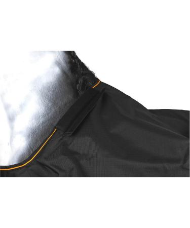 Marengos by Bucas 1200D Irish Turnout Blanket - Waterproof Black/Orange 125cm | Best Rain & Transition Ceiling for Horses - Buy Online on SooperMarket.com