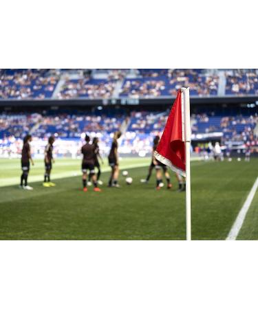 Kwik Goal Premier Corner Flags & Bases Set - Red & Black (4 Flags & Bases) - Buy Online on SooperMarket.com
