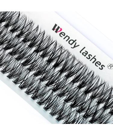 Individual Cluster Lashes D Curl 0.07mm 16mm 40 Root Cluster Eyelash Extensions Grafting Individual Cluster Eyelashes 40D DIY Lashes Clusters Lash Extensions(Clusters-40D-0.07-D-16) RR-16mm Clusters-40D-0.07-D