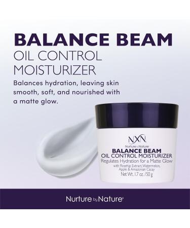 NxN Balance Beam Oil Control Gel Cream - Natural Anti-Aging Face Moisturizer for Oily & Combination Skin 1.7 Oz - Men & Women - Buy Online on SooperMarket.com