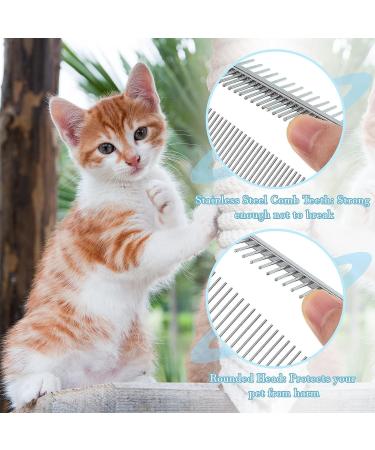 Redreo Dog & Cat Comb - Wooden Double Ridge Brush for Long Hair | Pet Care Comb for Flea Removal - Buy Online on SooperMarket.com