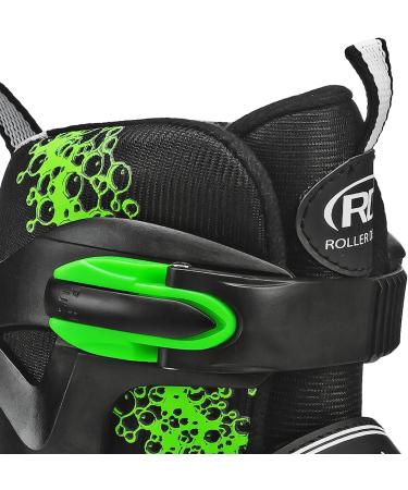 Roller Derby ION 7.2 Inline Skates | Aluminum Frames | Adjustable Sizing | Small (11-1) - Buy Online on SooperMarket.com