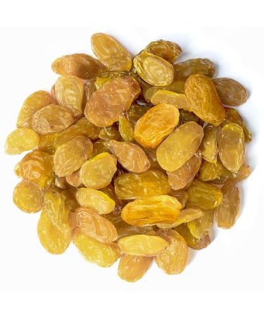 California Jumbo Golden Raisins 1.5 Pounds - Non-GMO, Sun-Dried, Seedless, Kosher, Vegan - Raw Bulk Pack - Buy Online on SooperMarket.com