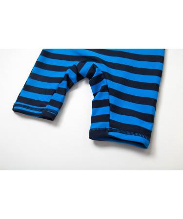 BONVERANO Baby Boys Swimsuit/Sunsuit UPF 50+ Sun Protection with Sun Hat - 3 Months (Grey Whale) - Buy Online on SooperMarket.com