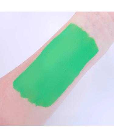 Moon Creations Pro Face & Body Makeup - Bright Green 36g - Professional Face Paint for Kids & Adults - Festivals, Halloween & Fancy Dress - Buy Online on SooperMarket.com