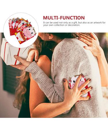MAGICLULU 72 Pcs Ox Zodiac Red Packet Hong Bao Wedding Chinese New Year Red Packet Spring Festival Money New Year Red Envelopes Wallets for Mini Gifts Child 250g Copper Paper Asia Christmas - Buy Online on SooperMarket.com