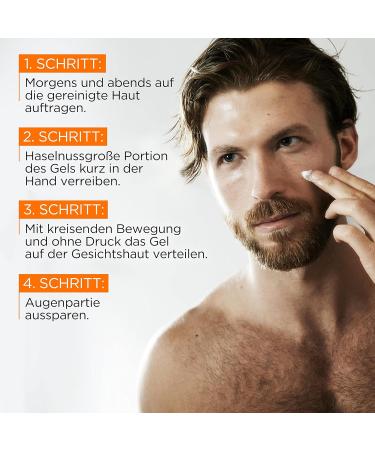 L'Or al Men Expert Hydra Energy Cooling Gel 50ml - Anti-Shine & Anti-Fatigue Formula - Buy Online on SooperMarket.com