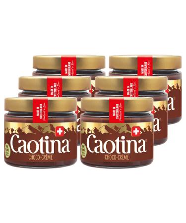 Caotina chocolate cream spread sweet chocolate cream without palm oil chocolate spread with nut and real Swiss chocolate 1 x 300 g 300 g (1 Pack)