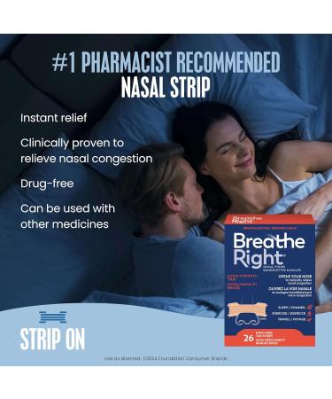 Breathe Right Extra Tan 26ct - Buy Online on SooperMarket.com