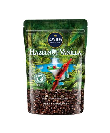 Zavida Hazelnut Vanilla Premium Whole Bean Coffee (2 lb) by N/A