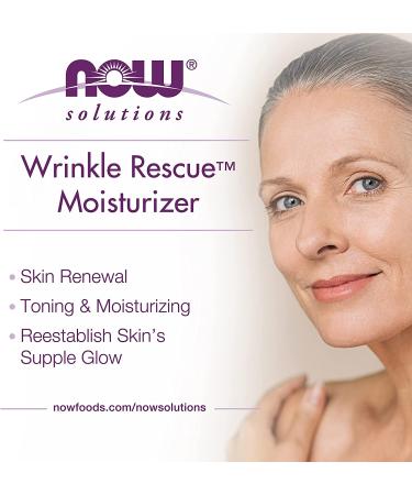 Now Foods Solutions Wrinkle Rescue Moisturizer 2 oz - Anti-Aging Skincare - Buy Online on SooperMarket.com
