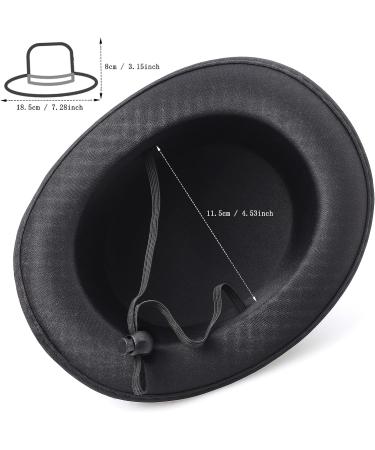 Yewong 2 Pieces Pet Formal Accessories Set - Pet Top Hat with Pet Formal Necktie/Bowtie Birthday Party Gradation Halloween Costumes Accessories for Dog Cat (Black-A) - Buy Online on SooperMarket.com