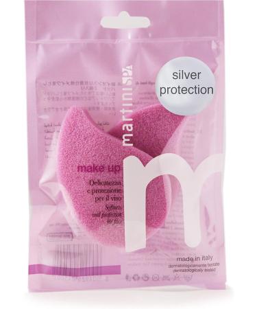 MartiniSPA Italian Made Innovative Makeup Remover Pads Infused with Silver Ion for Natural Protection Against Bacteria & Odor - Ultra Soft & Bacteria Inhibiting (2 Pack/4 Units) Color/Purple - Buy Online on SooperMarket.com