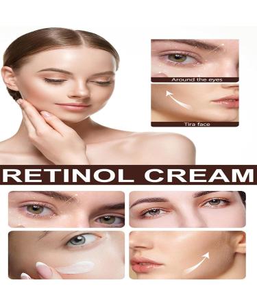 Buy Retinol Cream for Face - Anti-Aging Moisturizer with Hyaluronic Acid | Nourishing Anti-Wrinkle Repair Cream for All Skin Types - 1.05 Oz - Buy Online on SooperMarket.com