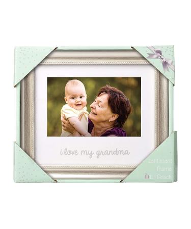 Daddy and Me Keepsake Baby Frame - Gender-Neutral Dad and Baby Picture Frame for Wall Nursery Decor - Father's Day Gift - Silver Grandma Frame - Buy Online on SooperMarket.com