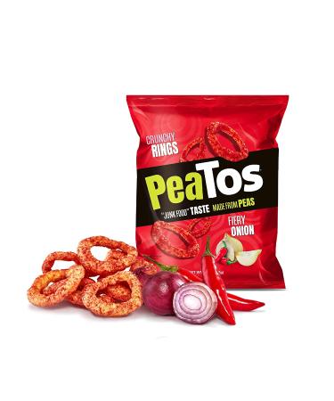PeaTos Party Mix Crunchy Curls & Rings - Gluten-Free Pea Protein Puffs Snack Packs (15 count  1 oz each) - 4g Protein  3g Fiber - Buy Online on SooperMarket.com
