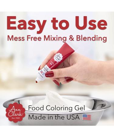 Ann Clark Professional-Grade Food Coloring Gel 6-Pack - Made in USA - Buy Online on SooperMarket.com