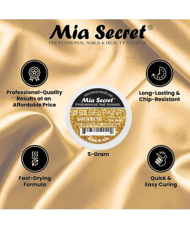 Mia Secret UV/LED Gel Paint 5g - Gold Rush | Professional Nail System - Buy Online on SooperMarket.com