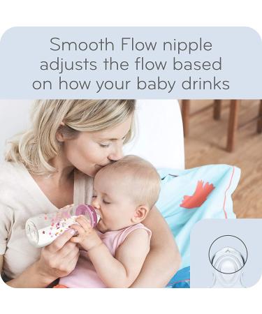 GoSupps.com - NUK Smooth Flow Anti-Colic Bottle 0+ Months 3 Pack 10 oz ( 300 ml) Each - Buy Online on SooperMarket.com