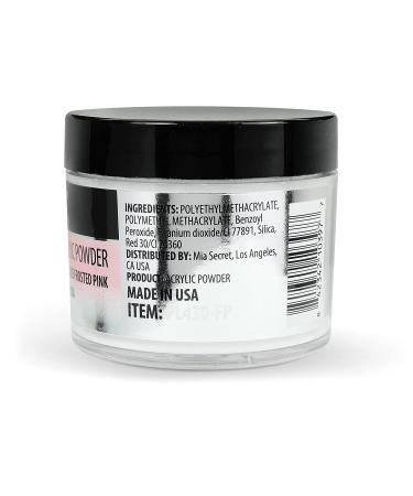 Mia Secret Frosted Pink Acrylic Powder - 2oz & 1oz - New Item! | 2 Ounce Pack - Buy Online on SooperMarket.com