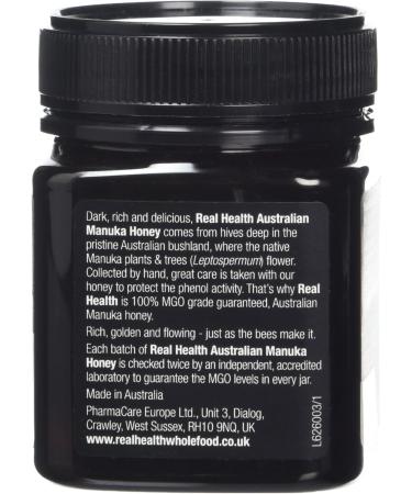 Real Health Manuka Honey MGO 830 | NPA 20+ 250g - Buy Online on SooperMarket.com
