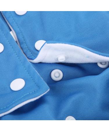 Washable Adult Diaper for Incontinence Care | Adjustable & Easy-Dry Cloth Diaper Cover - Dark Blue - Buy Online on SooperMarket.com