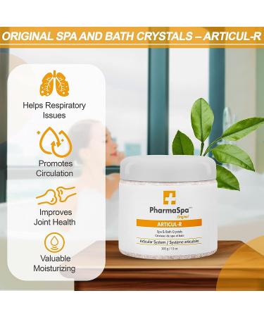 PharmaSpa Original All-Natural Extracts Bath Crystals - 385g/13oz | Epsom Salt for Aromatherapy & Relaxation | Gluten, Parabens, and Cruelty Free - Buy Online on SooperMarket.com