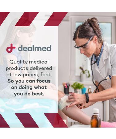 Dealmed Non-Sterile Post-Op Gauze Sponges 200 Count 4-Ply 2x2 Pads - Non-Woven Wound Care Sponges for First Aid Kit/Medical Facilities - Buy Online on SooperMarket.com