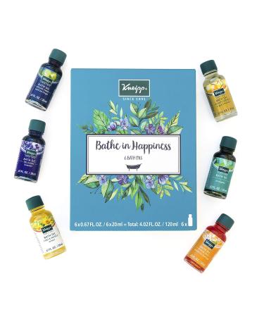 Kneipp 6 Piece Herbal Bath Oil Set - 6 x 20ml Bottles - Buy Online on SooperMarket.com
