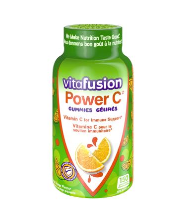 Vitafusion Power C Adult Vitamin Gummies Antioxidants1 Immune function2 150 Count (1.5-month supply) Packaging may vary.