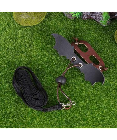Adjustable Lizard Traction Rope Climbing Pet Belt - 3 Pieces Cool Leather Wings Leash for Training | International Shipping - Buy Online on SooperMarket.com
